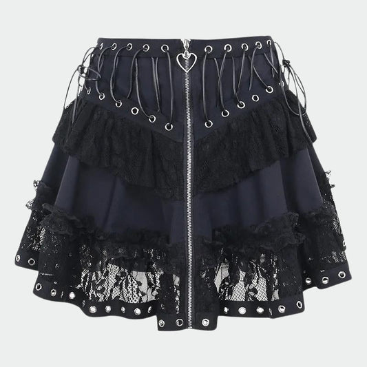 NAT High Waist Gothic Skirt
