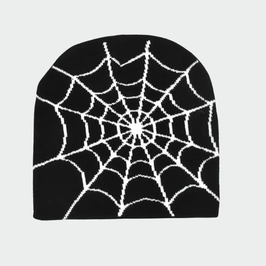 NAT Y2K Spider Web Beanie